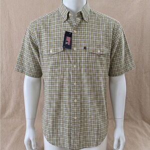 Polo Jeans Co Ralph Lauren Rustic Plaid Button Down Shirt S NWT Vintage Style